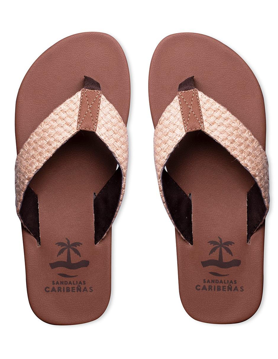 Sandalias Caribeñas para caballero Tulum Pajizo en Liverpool