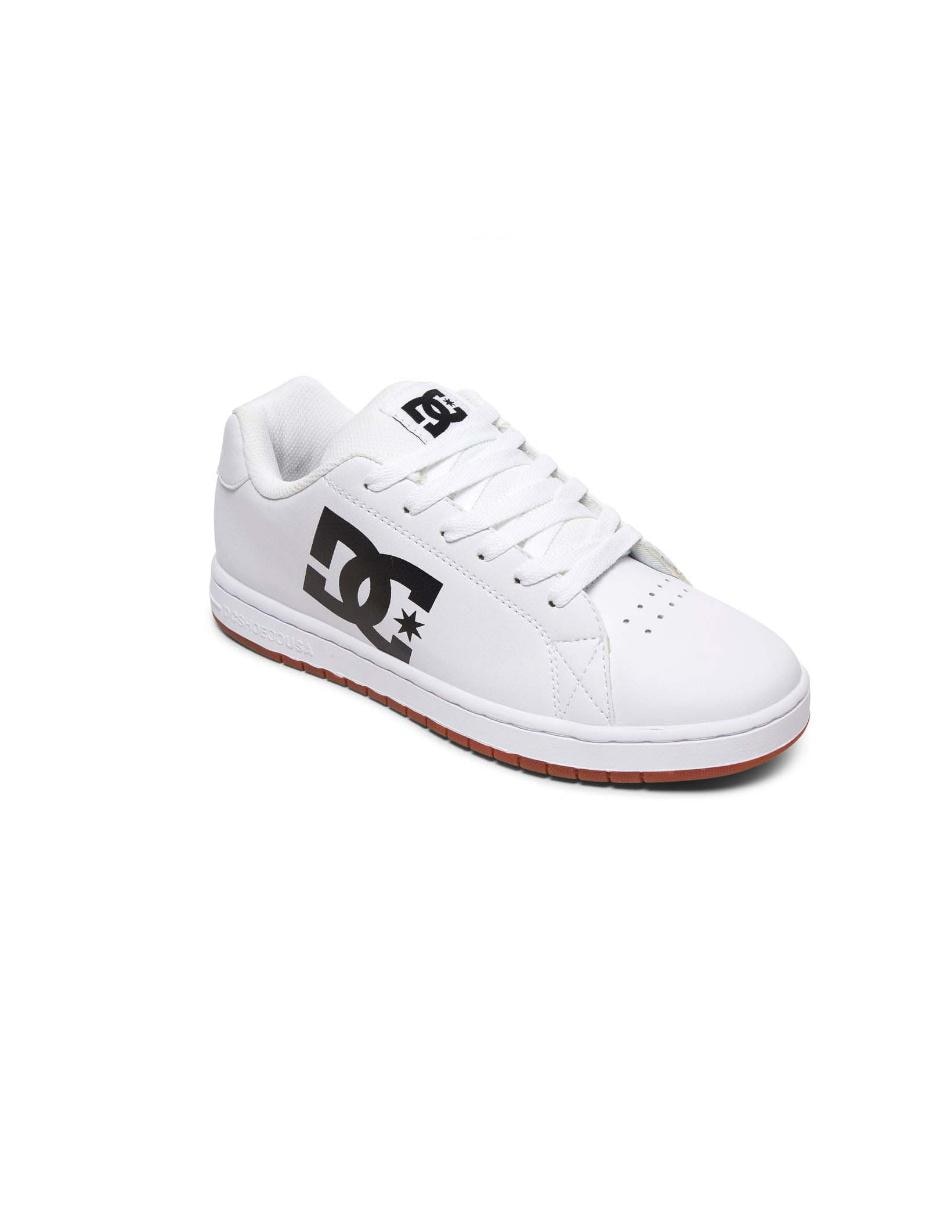 estudio Que pérdida Tenis DC Shoes blanco con logotipo | Liverpool.com.mx