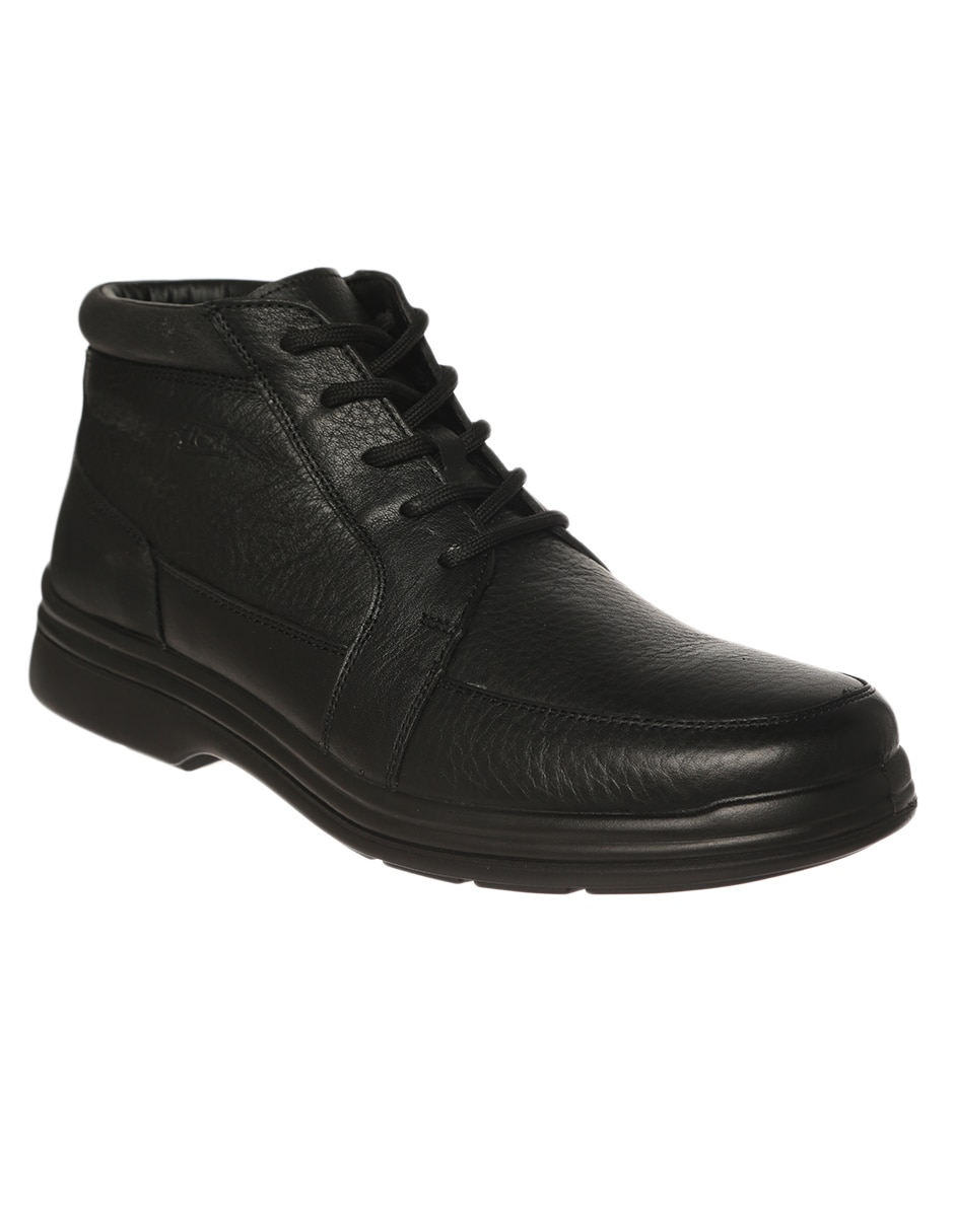 Botín de piel para hombre