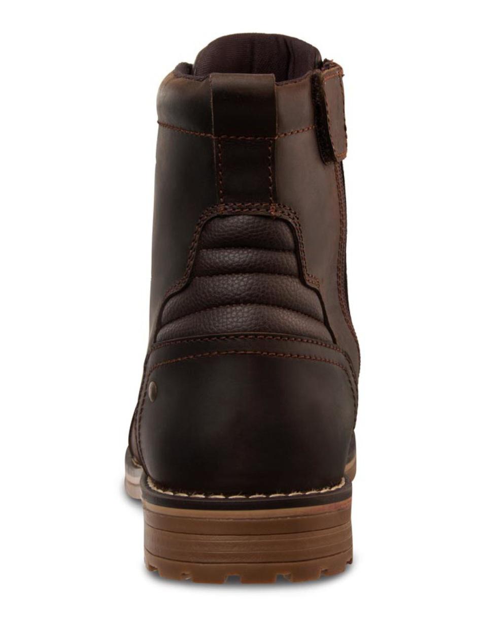 Bota de piel para hombre