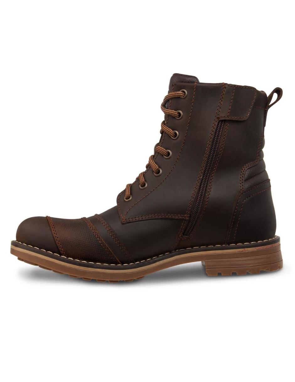 Bota de piel para hombre