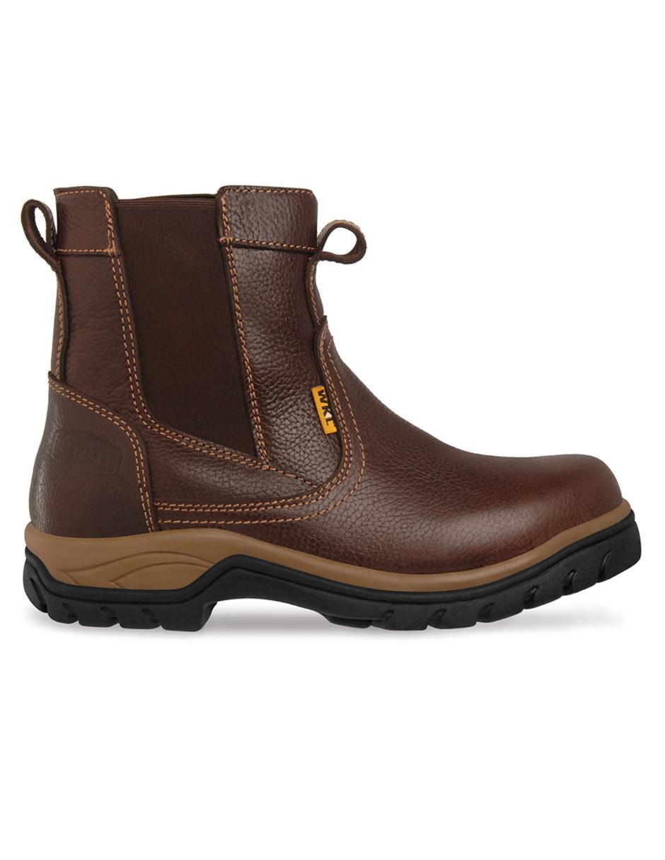 Bota de piel para hombre