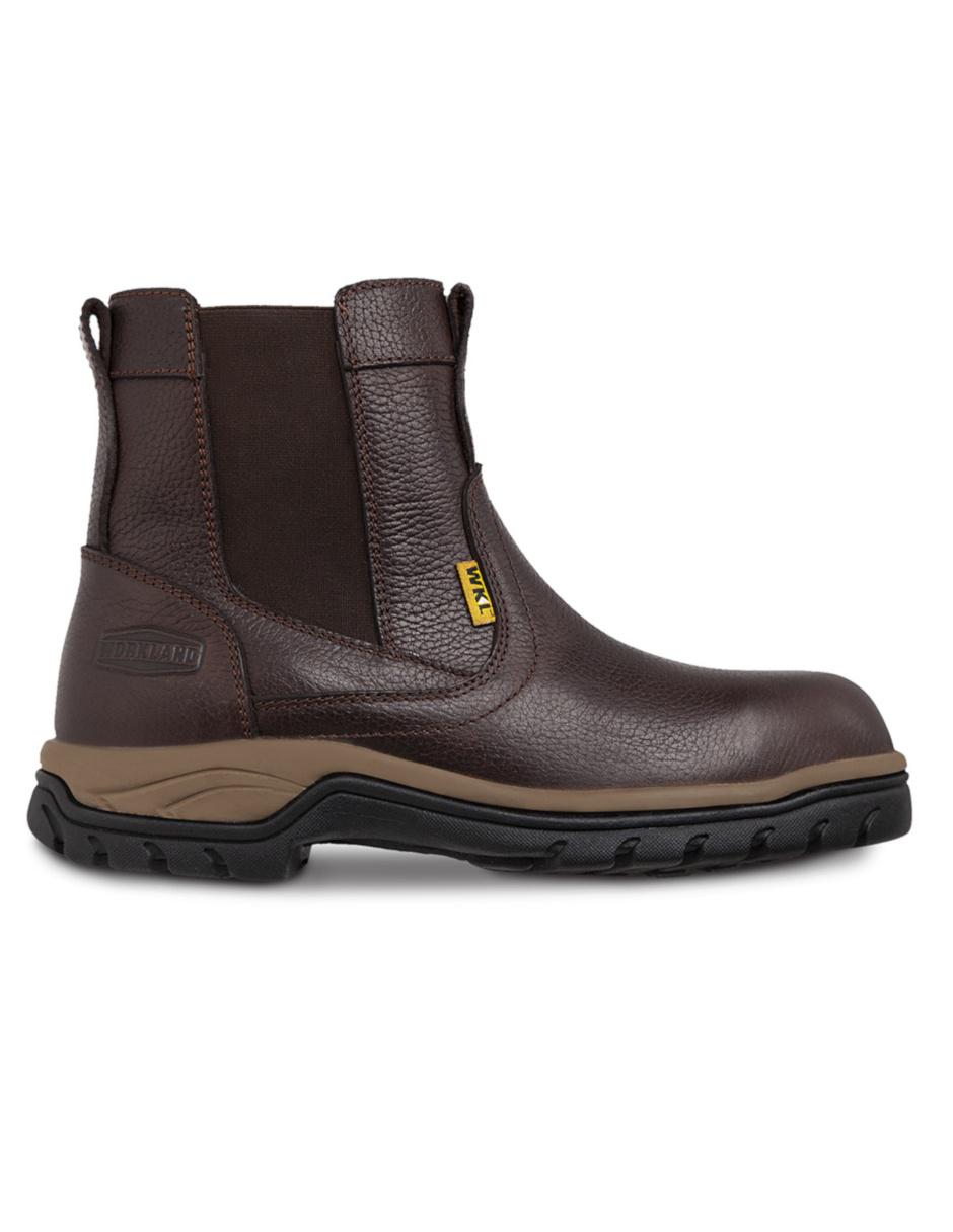 Bota de piel para hombre
