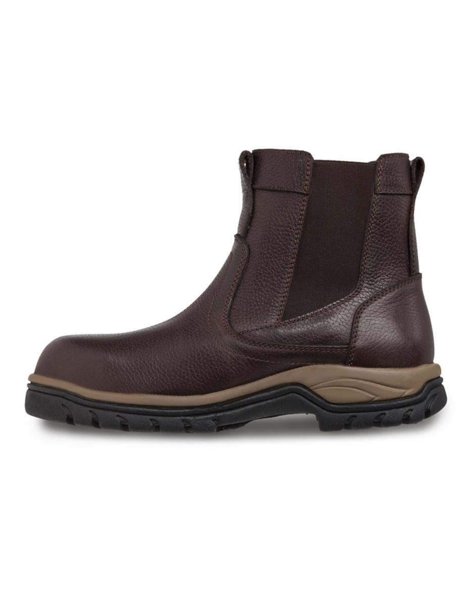 Bota de piel para hombre