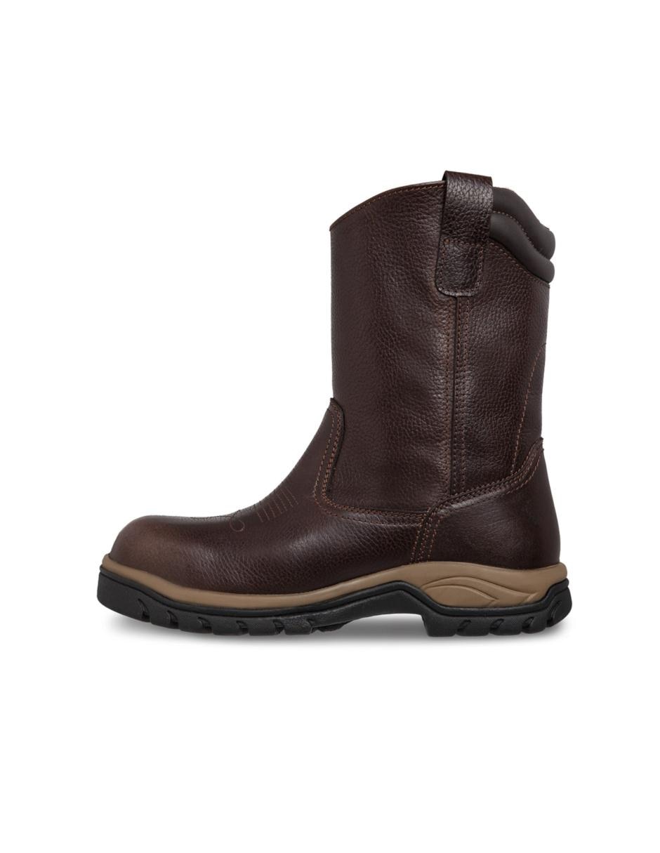 Bota de piel para hombre