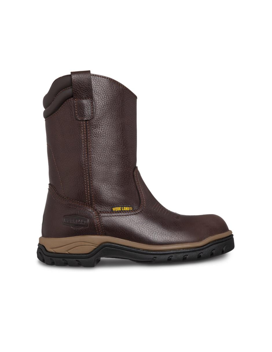 Bota de piel para hombre