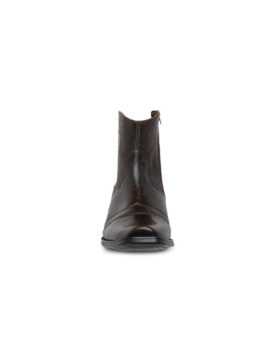 Bota de piel para hombre