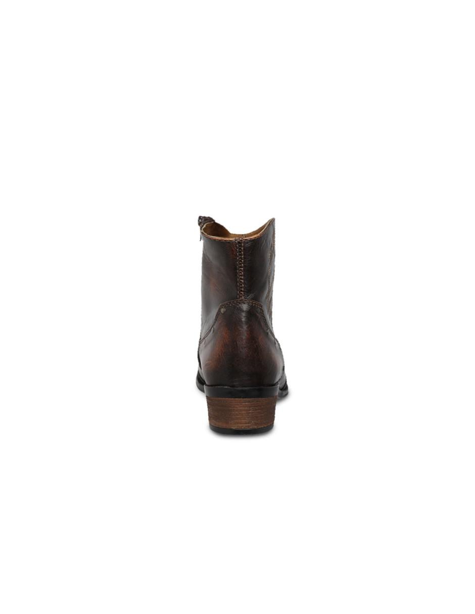 Bota de piel para hombre