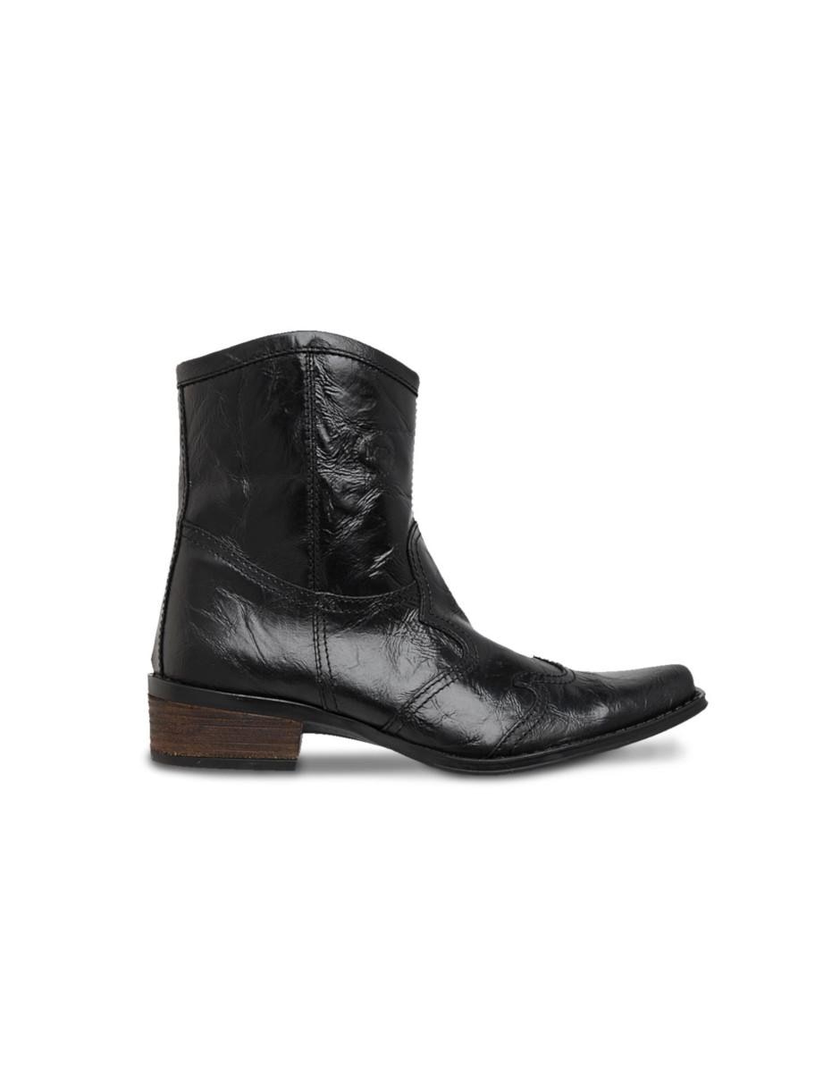 Bota de piel para hombre