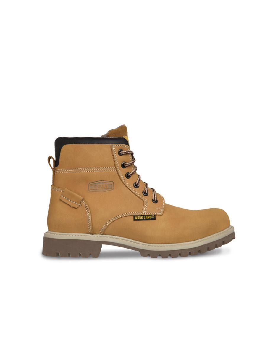 Bota de piel para hombre
