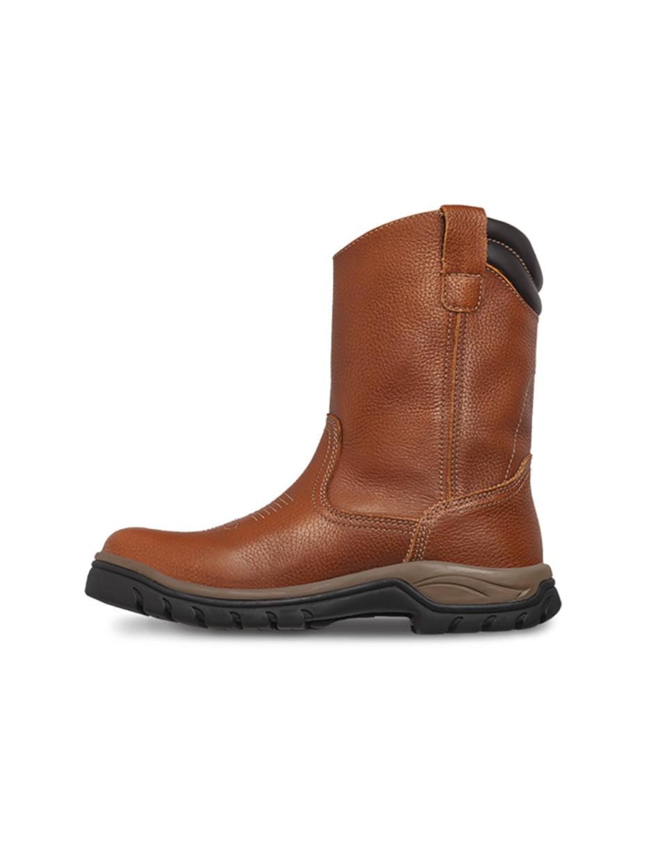 Bota de piel para hombre