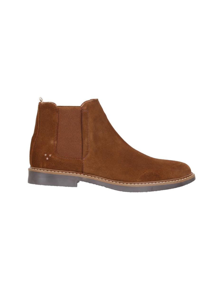 Botín de piel para hombre