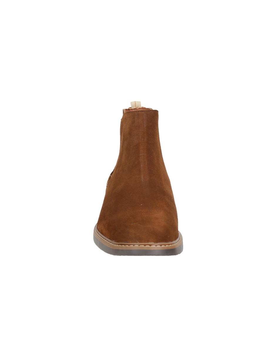 Botín de piel para hombre