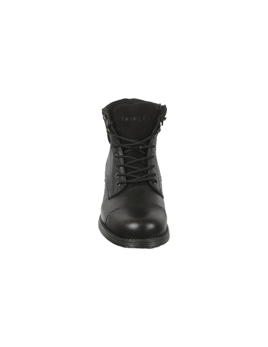 Bota de piel para hombre