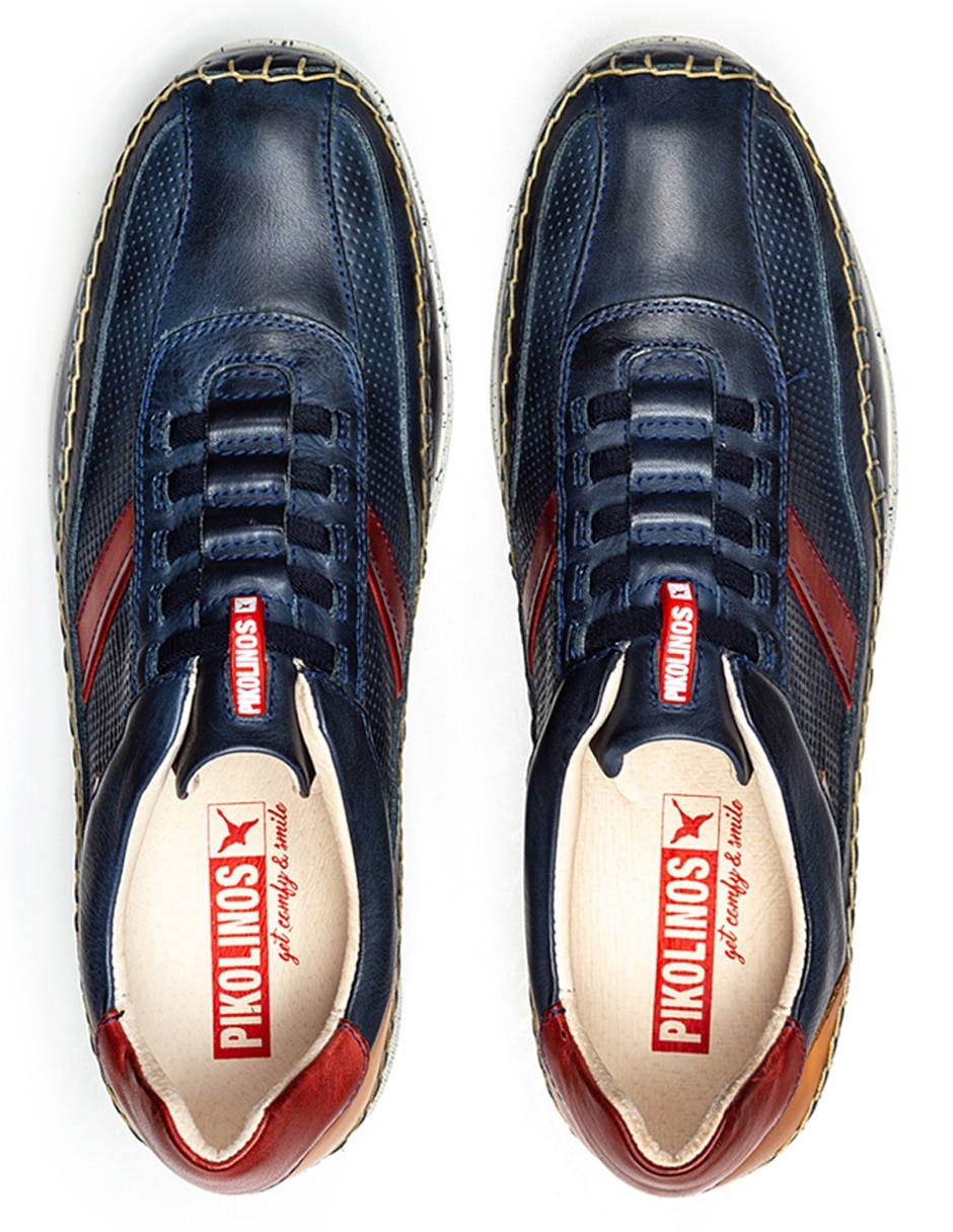 Tenis de piel fuencarral para hombre 4