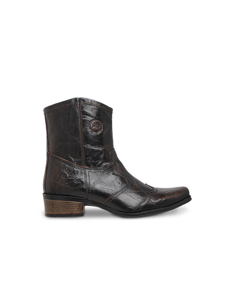 Bota de piel para hombre