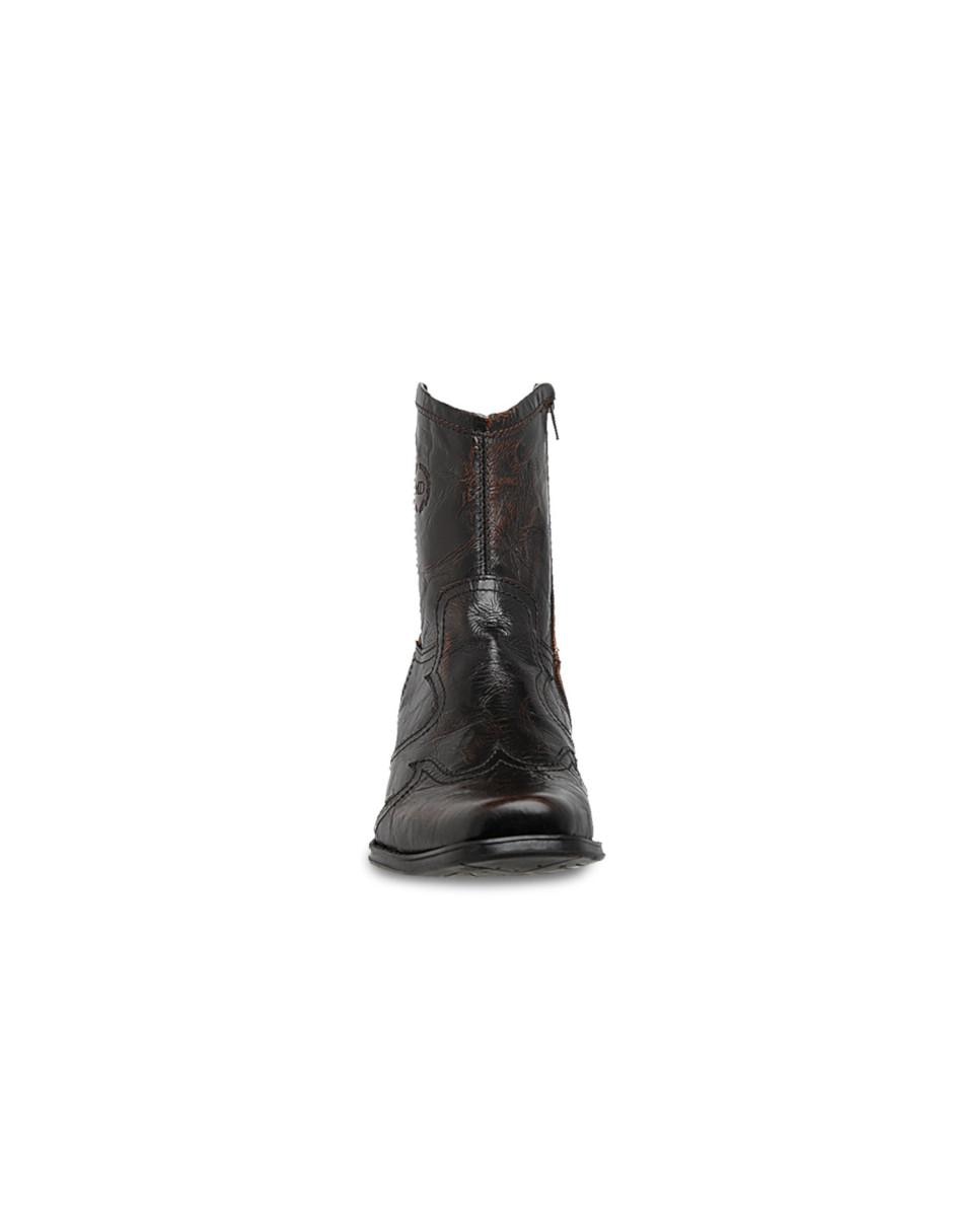 Bota de piel para hombre