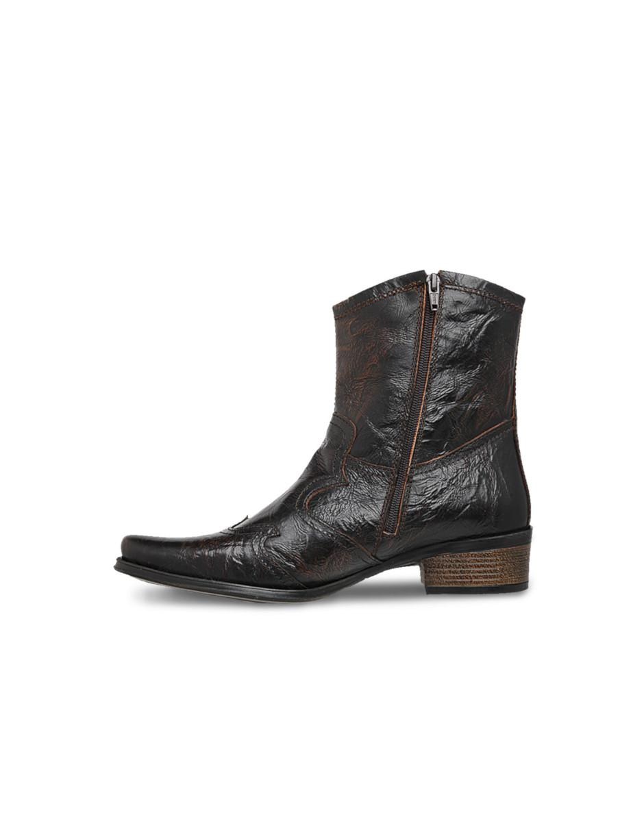 Bota de piel para hombre