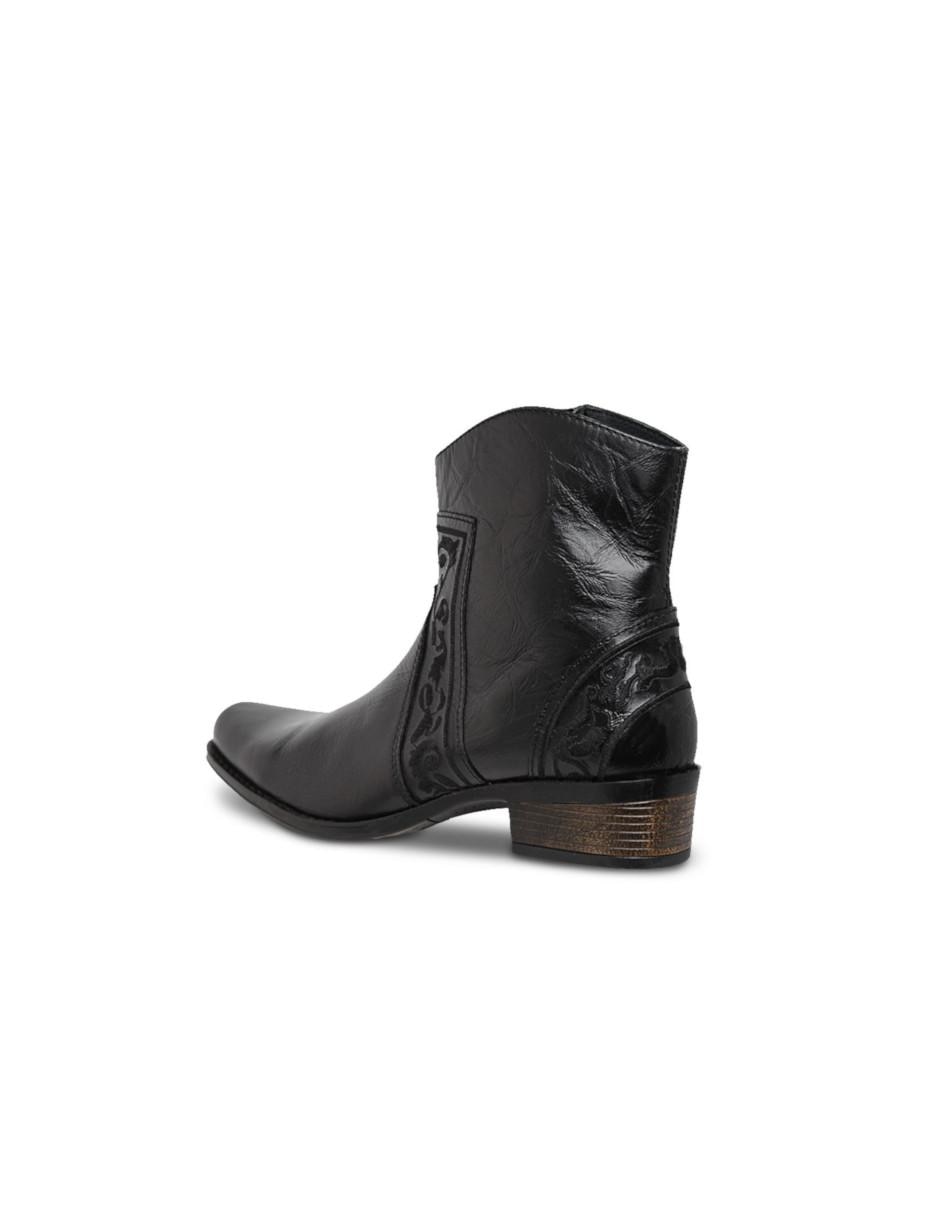 Bota de piel para hombre