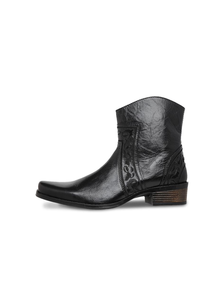 Bota de piel para hombre