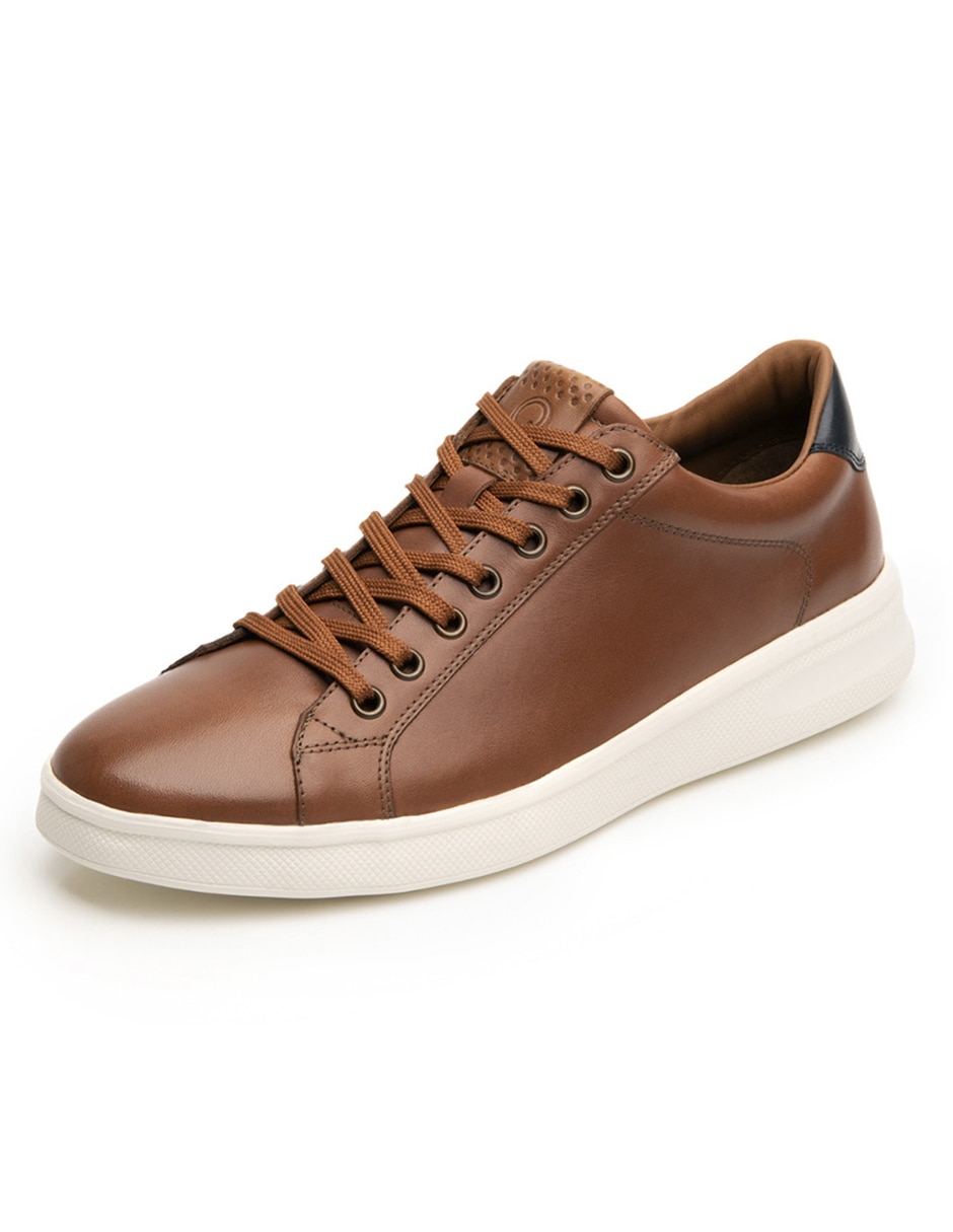 Tenis de piel para hombre