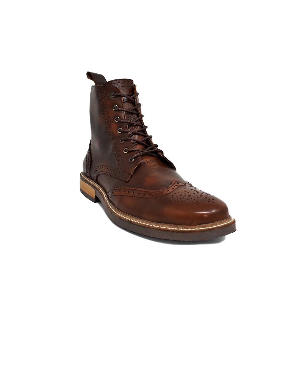 Bota casual Warlock de piel para hombre en Liverpool