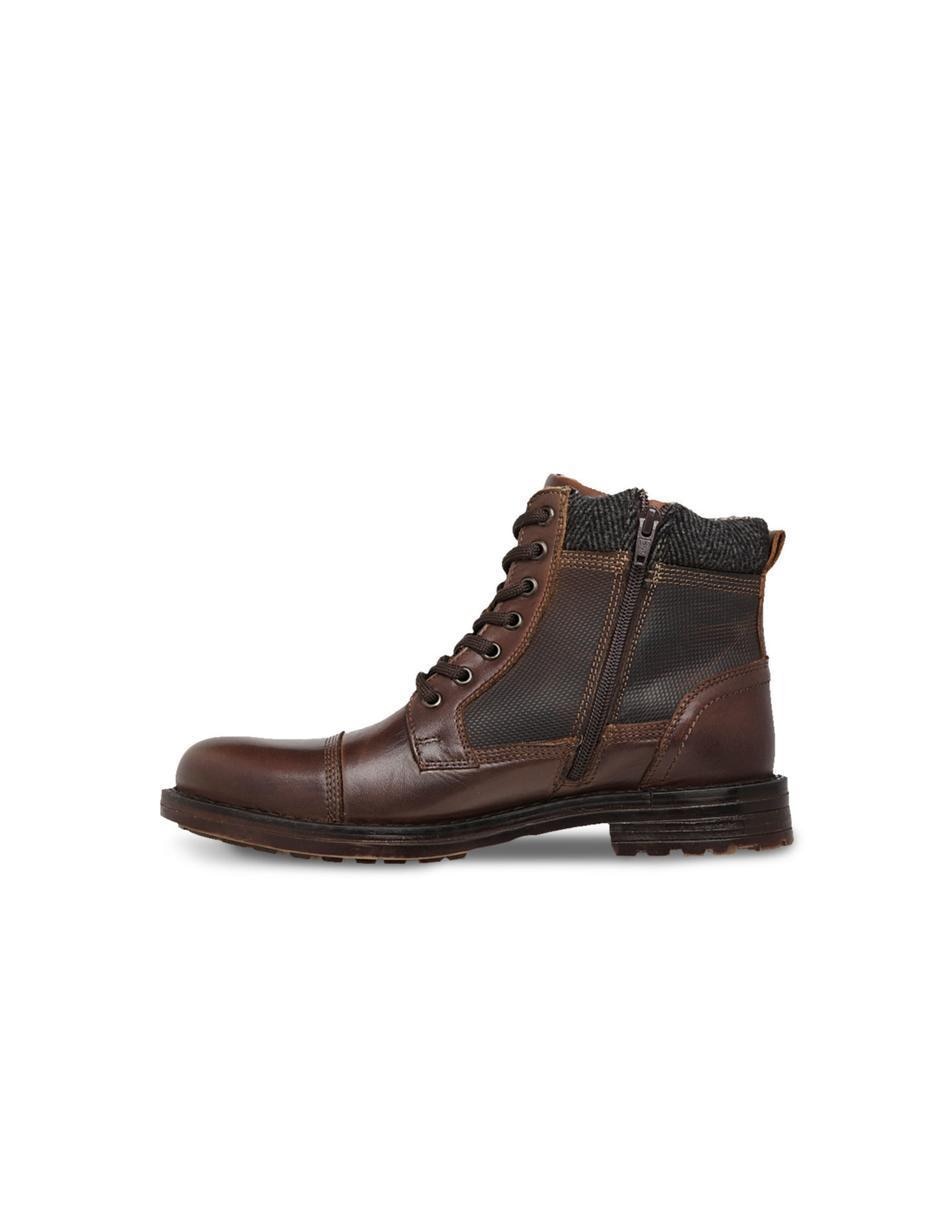 Bota de piel para hombre