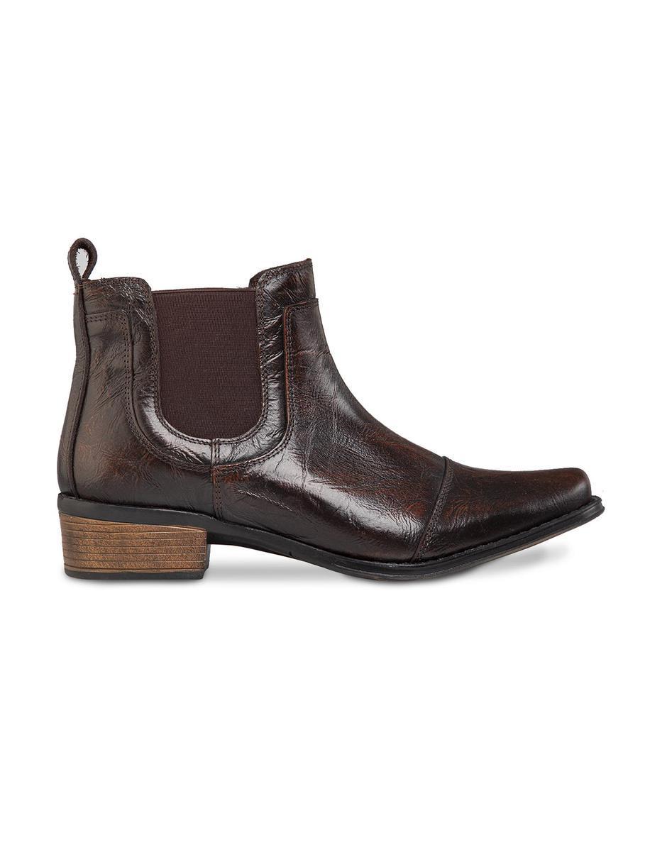 Bota de piel para hombre