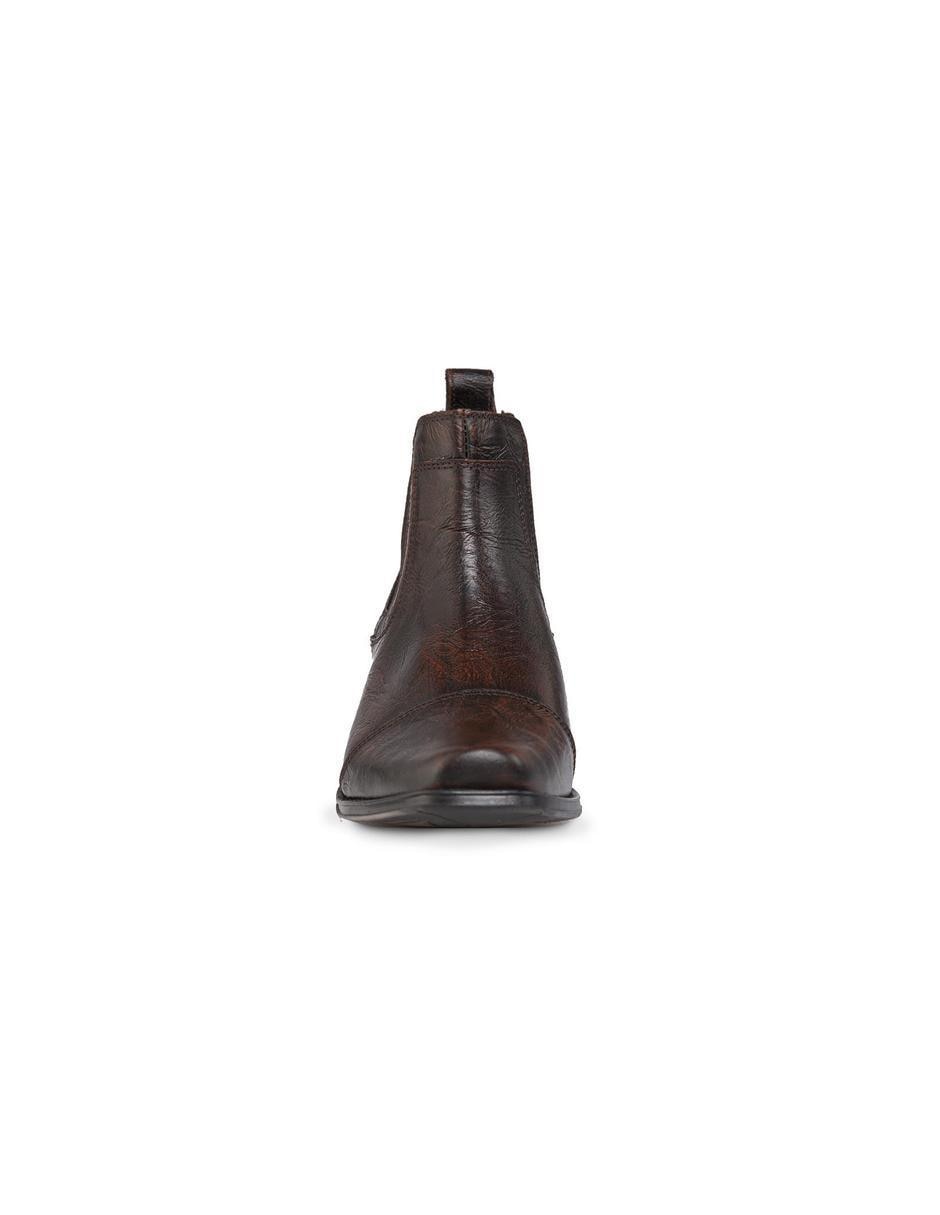Bota de piel para hombre