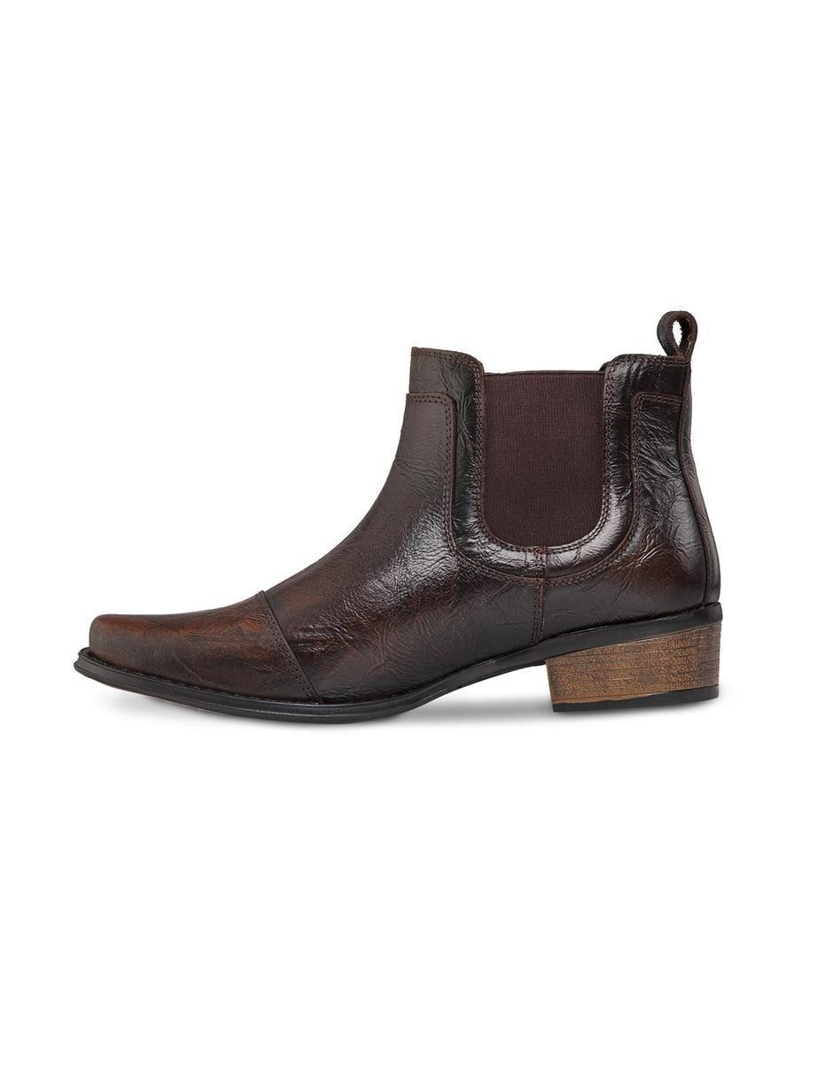 Bota de piel para hombre