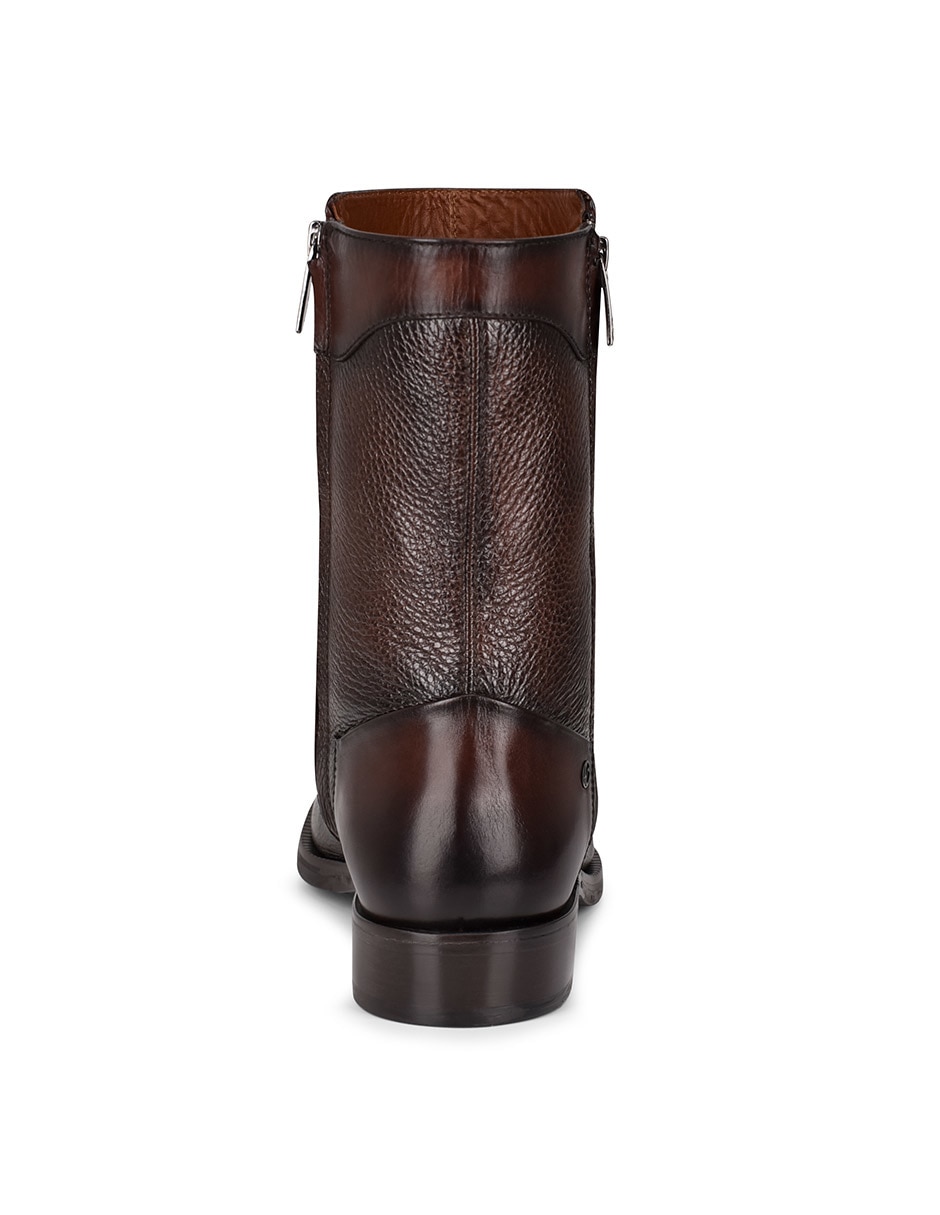 Botín de piel para hombre 5