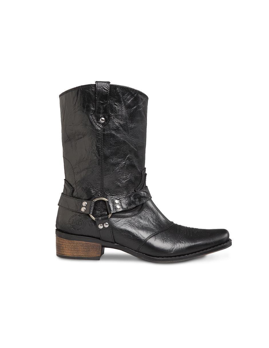 Bota de piel para hombre