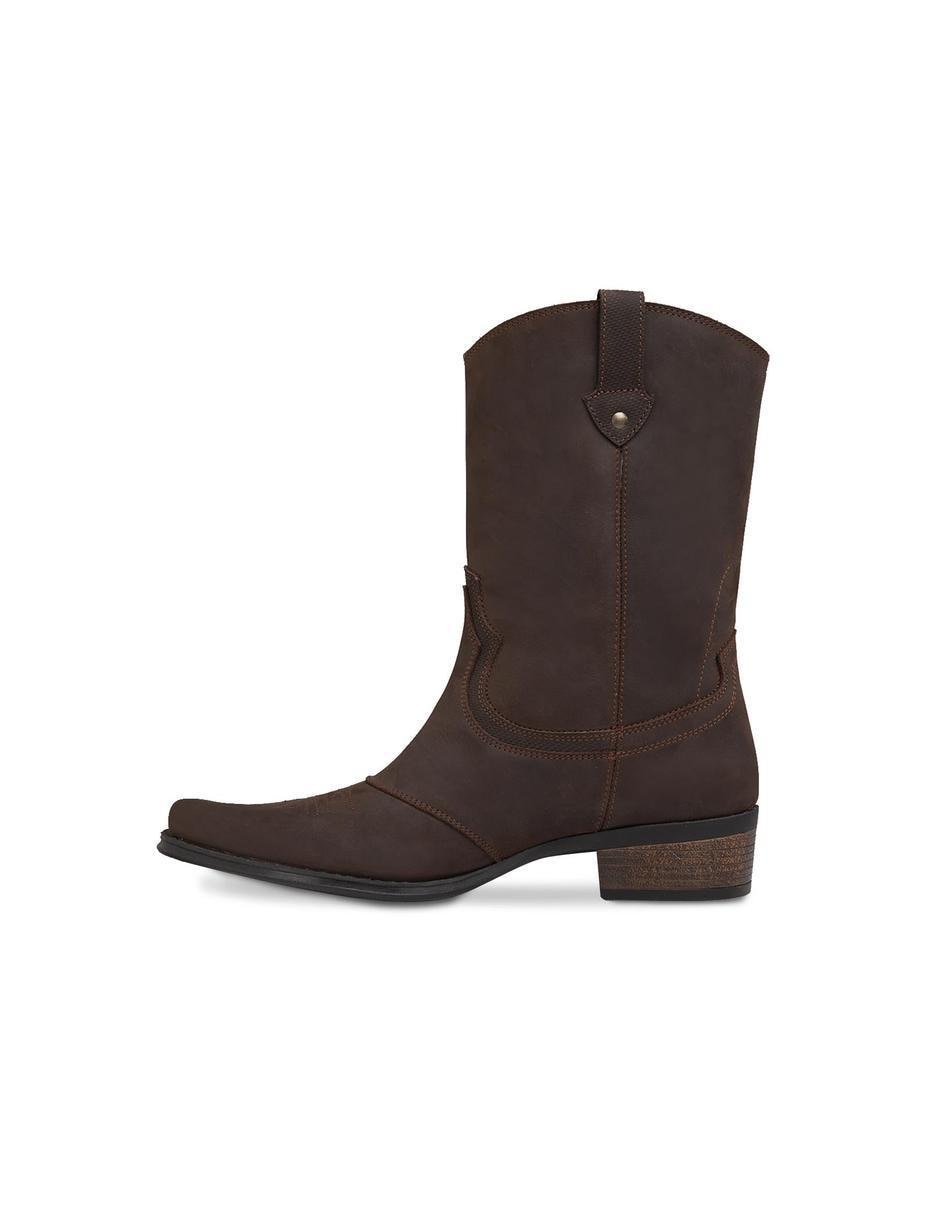 Bota de piel para hombre