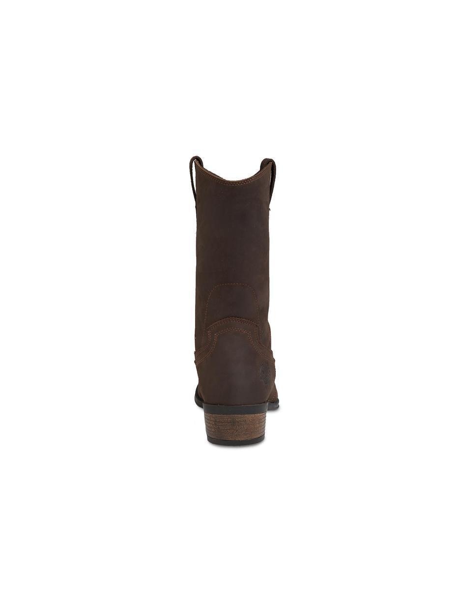 Bota de piel para hombre