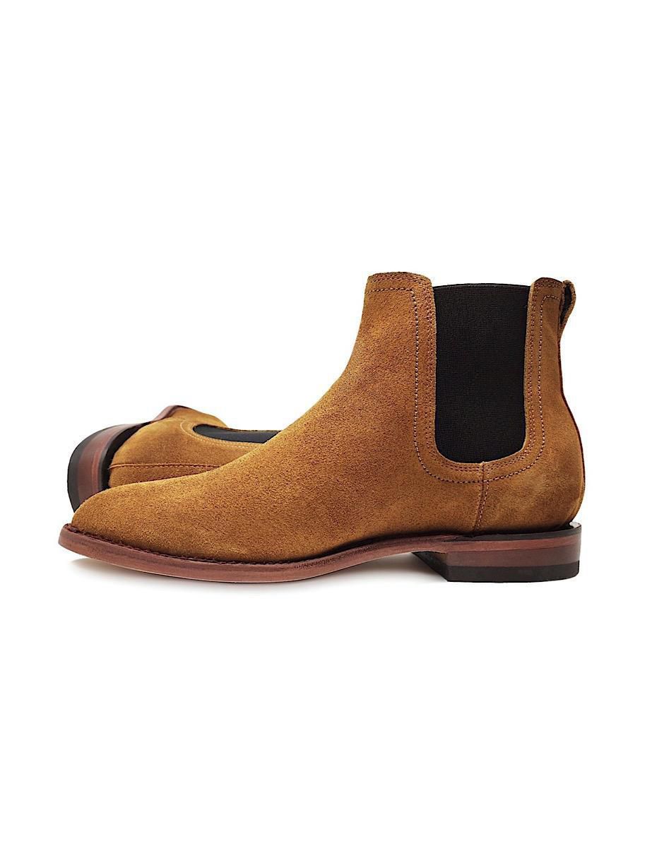 Botín de piel para hombre Botín de piel para hombre