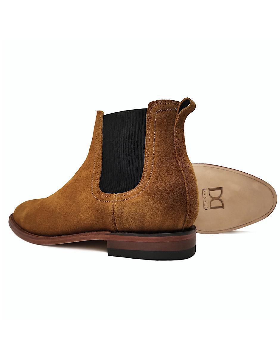Botín de piel para hombre
