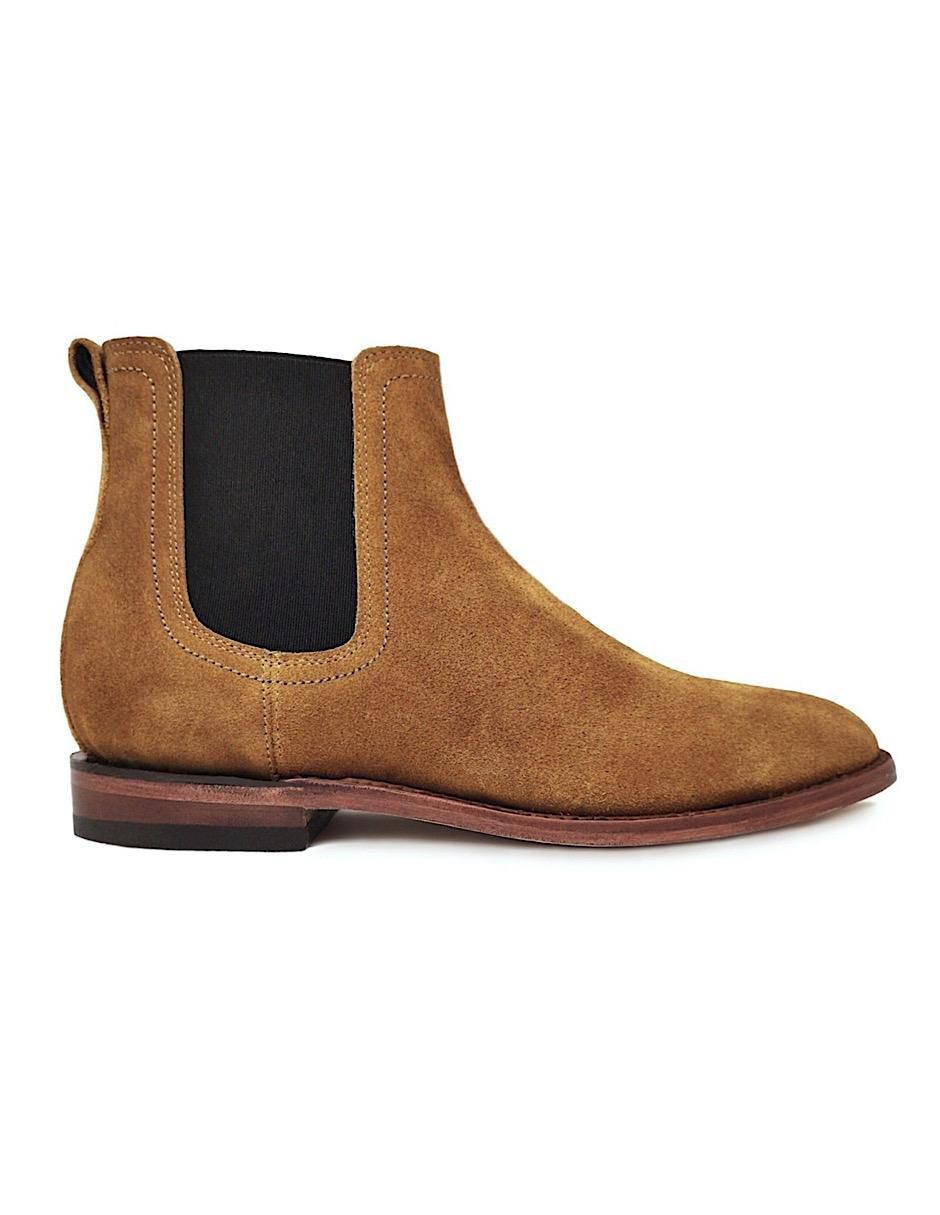 Botín de piel para hombre
