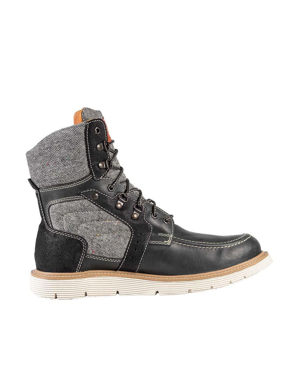 Bota de piel para hombre