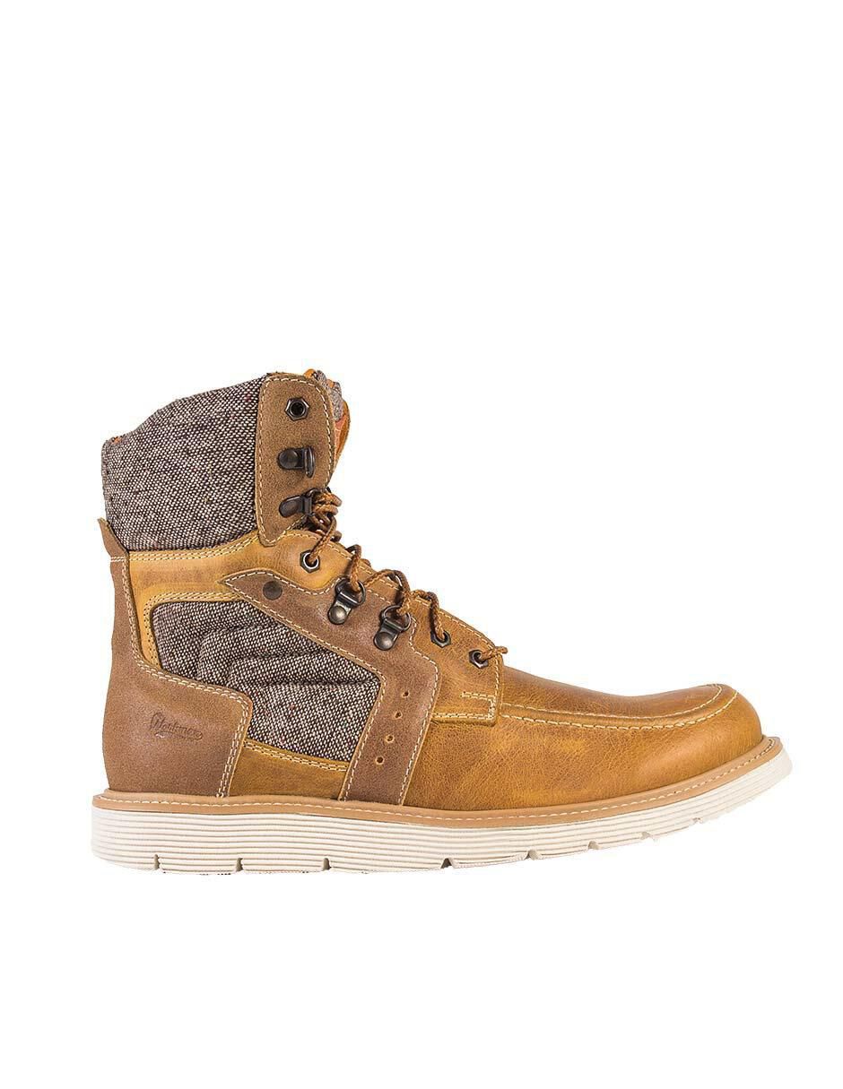 Bota de piel para hombre