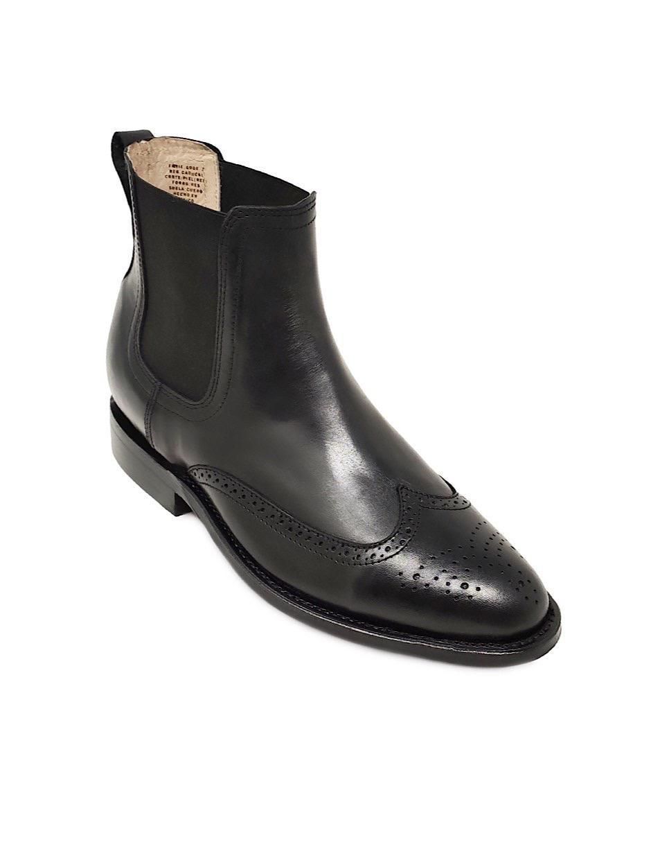 Botín de piel para hombre