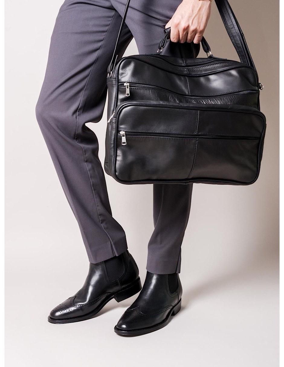 Botín de piel para hombre 2