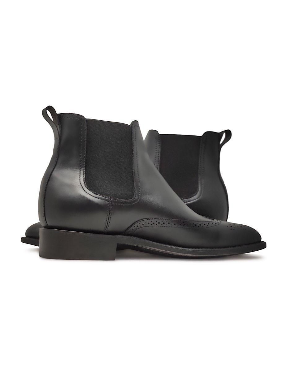 Botín de piel para hombre 4