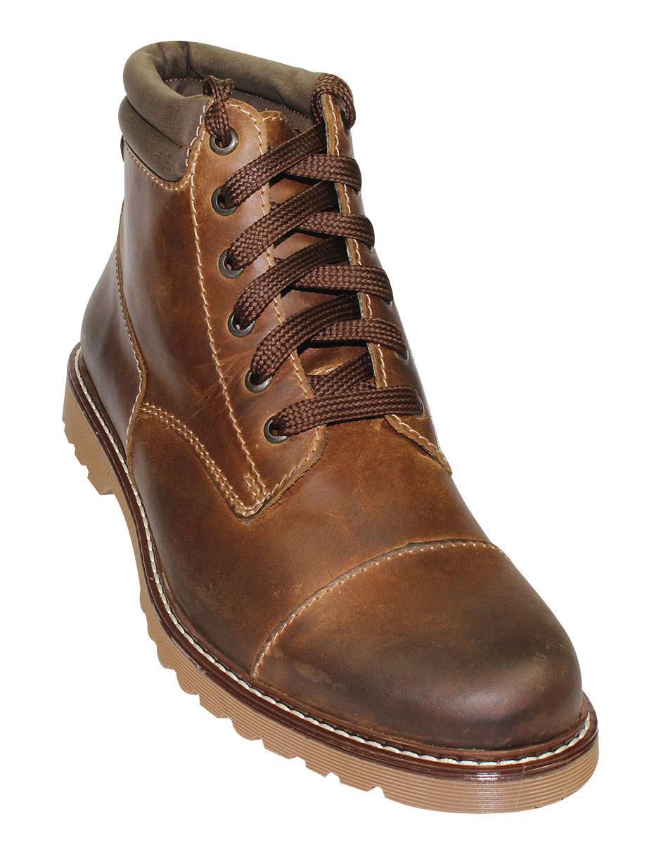 Bota de piel para hombre