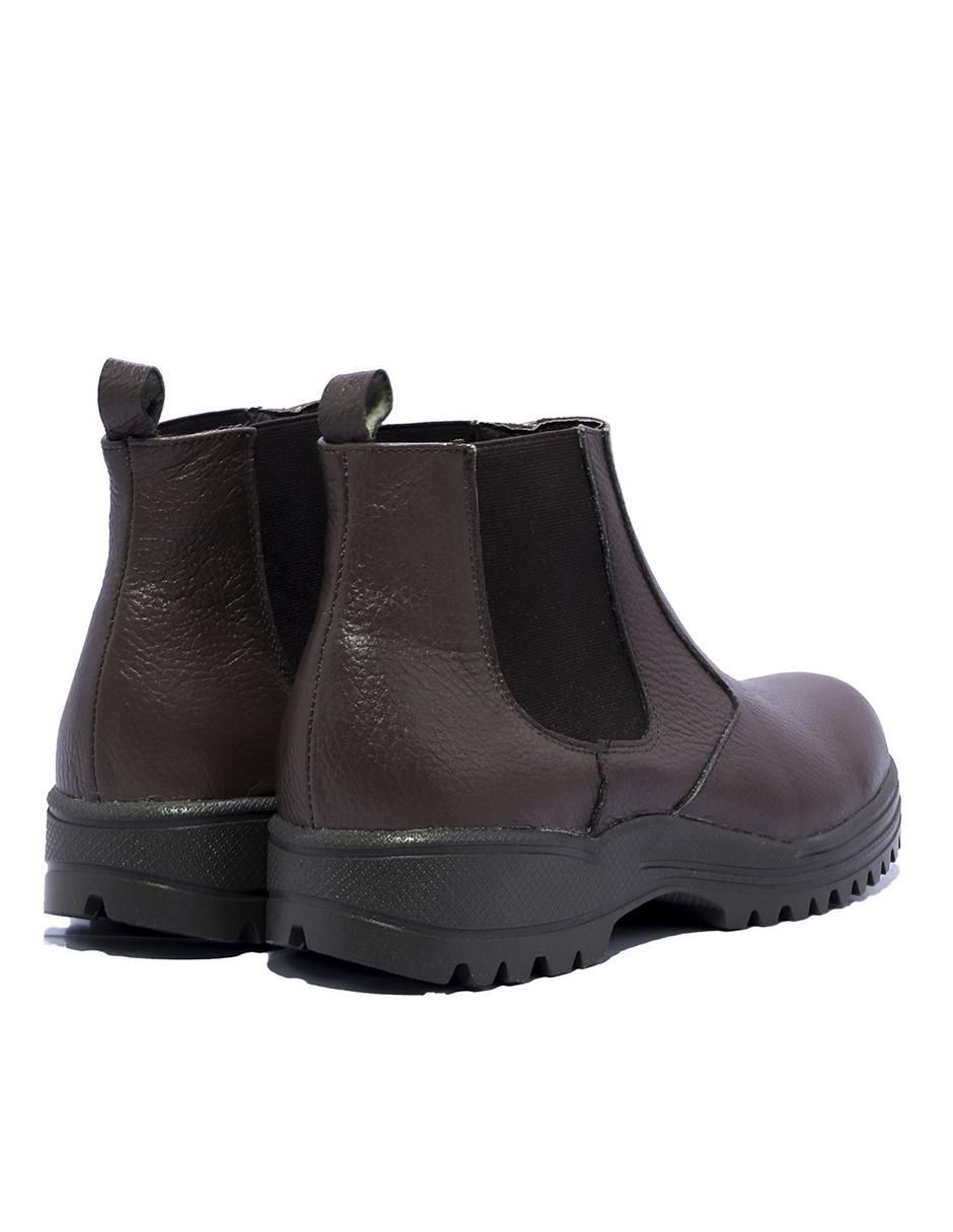 Botín de piel para hombre 3