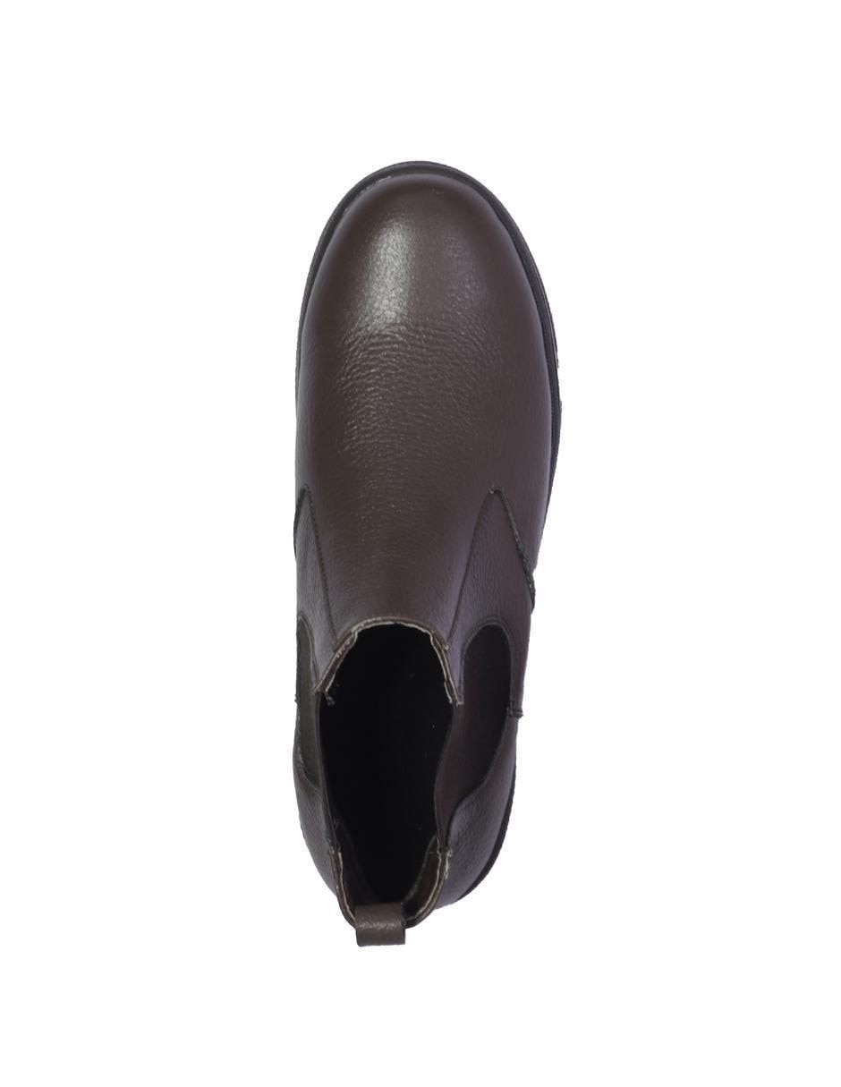Botín de piel para hombre 5