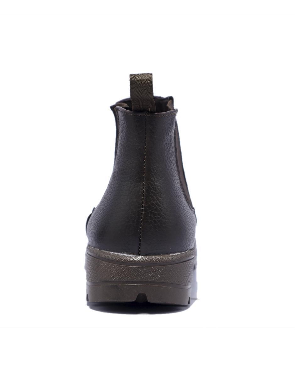 Botín de piel para hombre 4