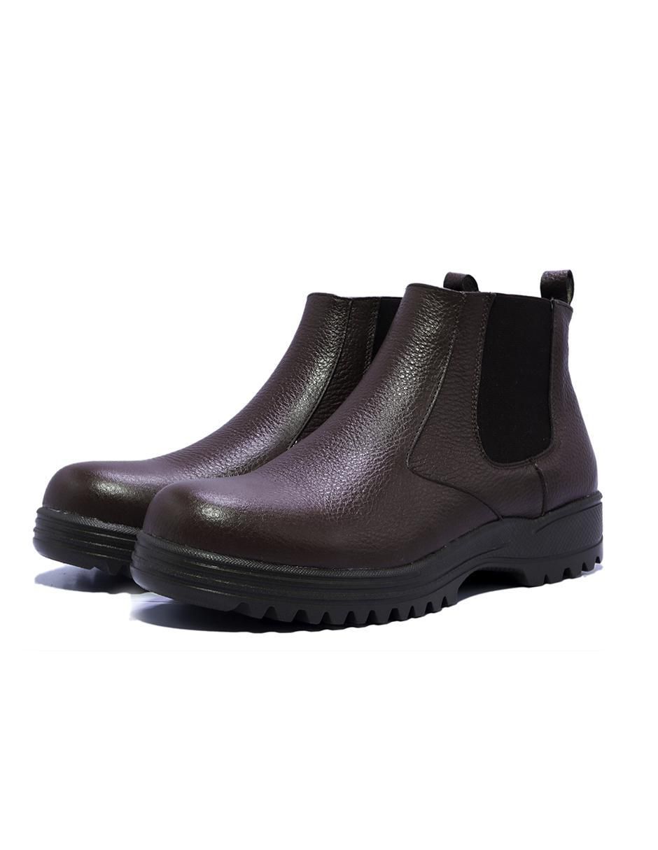Botín de piel para hombre Botín de piel para hombre