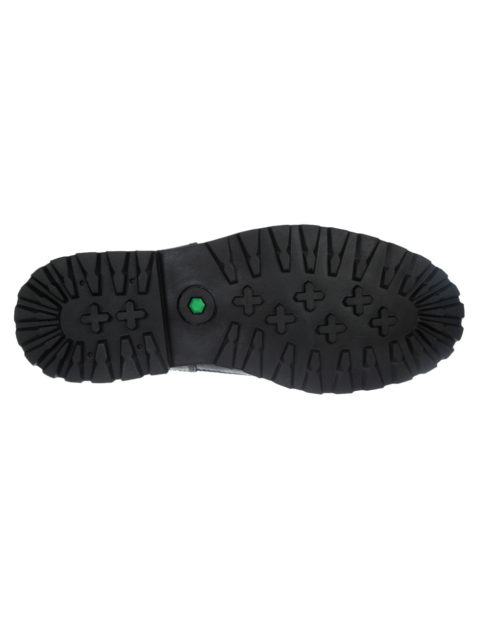 Bota media casual de piel para hombre 6
