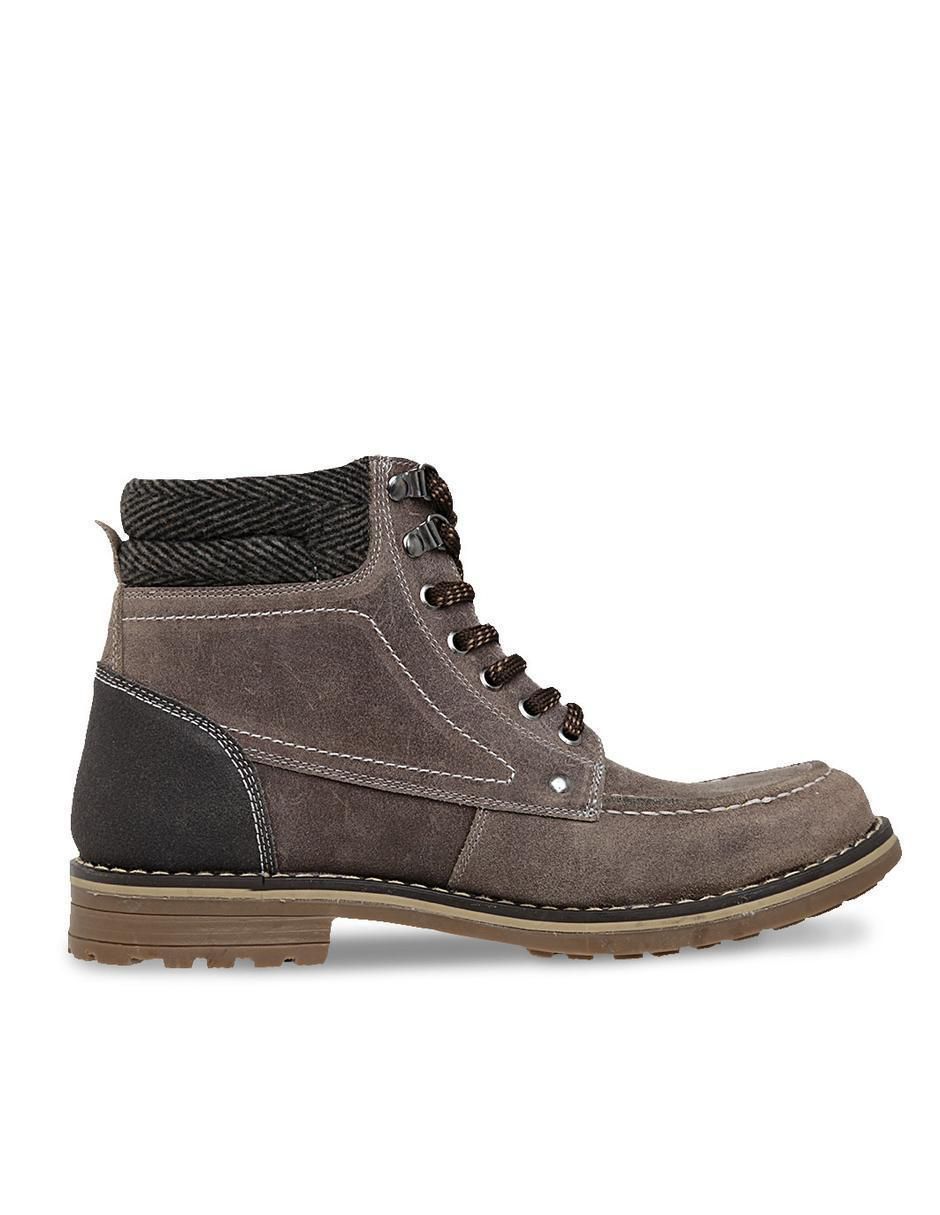 Botín de piel para hombre