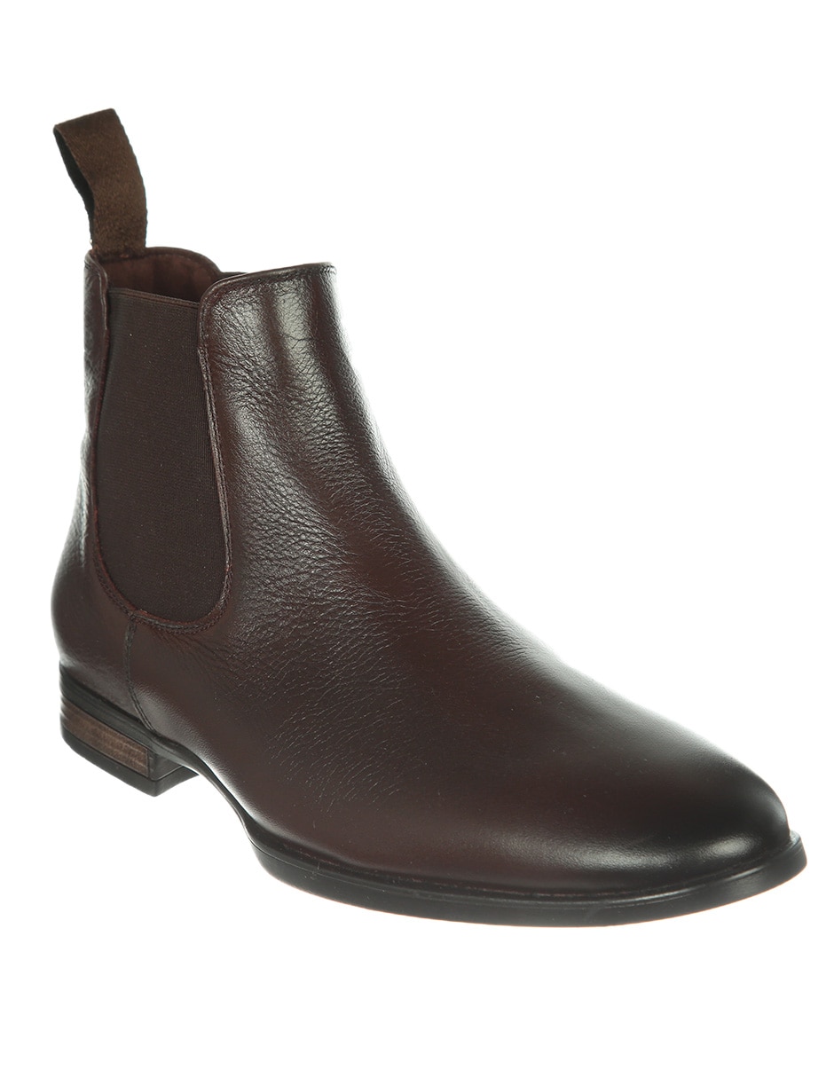 Bota de piel para hombre